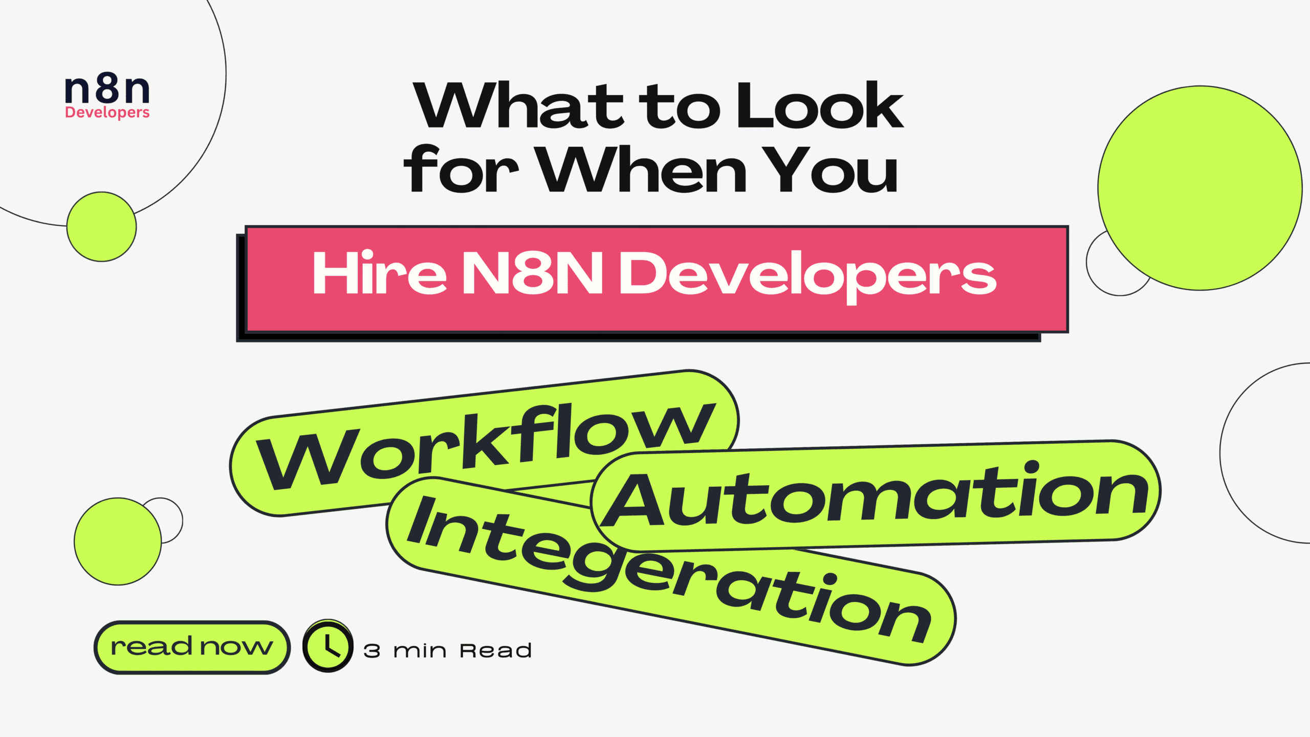 What to Look for When You Hire N8N Developers